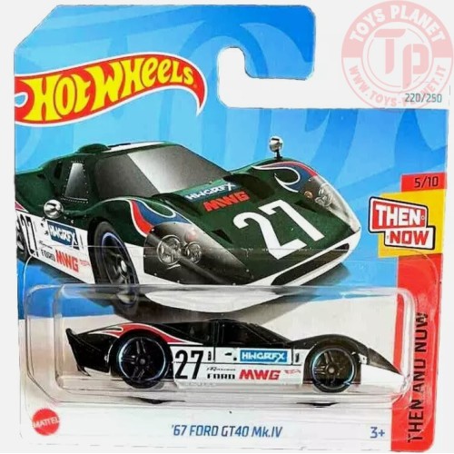 '67 FORD GT40 MK.IV 1/64 HOT WHEELS HTC69 HOT WHEELS