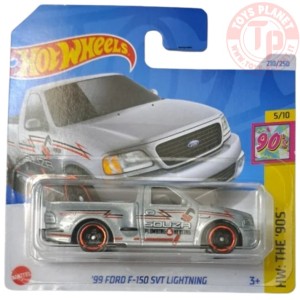 '99 FORD F-150 SVT LIGHTNING 1/64 HOT WHEELS HTB07 HOT WHEELS
