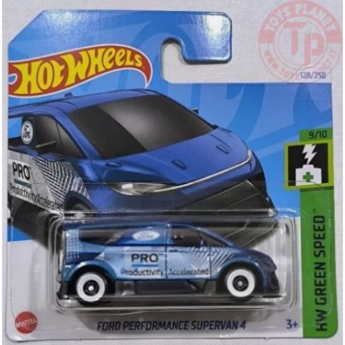 FORD PERFORMANCE SUPERVAN 4 1/64 HOT WHEELS HTD33 HOT WHEELS