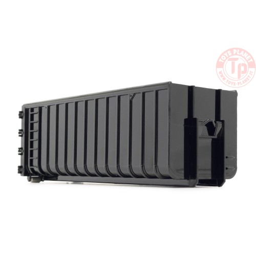 Hooklift container 40m3 black MARGE MODELS 2306-03 MARGE MODELS