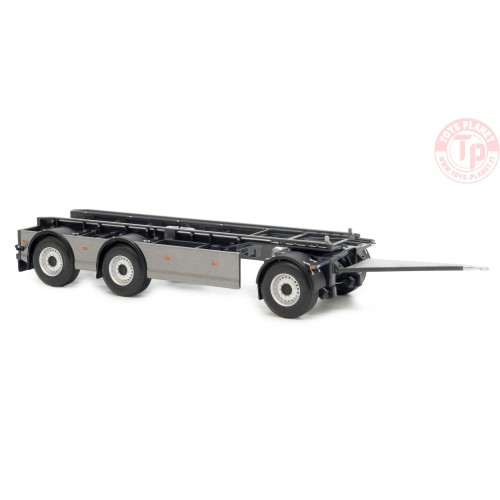 GS Meppel hooklift container Scania dark gray metallic MARGE MODELS 2422-04 MARGE MODELS