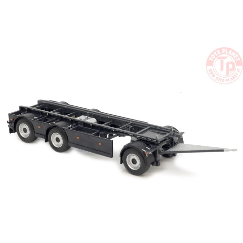 GS Meppel hooklift container trailer Volvo anthracite MARGE MODELS 2422-05 MARGE MODELS