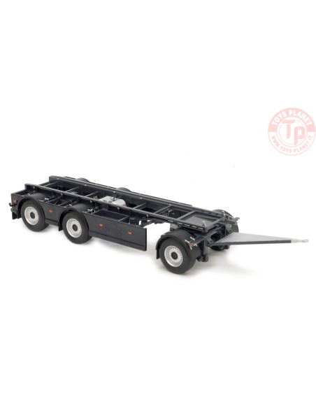 GS Meppel hooklift container trailer Volvo anthracite MARGE MODELS 2422-05 MARGE MODELS