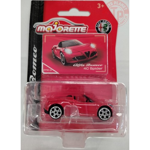 ALFA ROMEO 4C SPIDER 1/64 MAJORETTE 271C-3 MAJORETTE