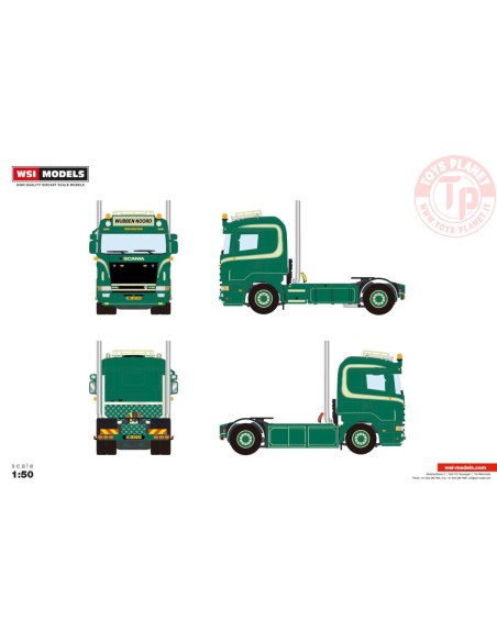 SCANIA 4 SERIES FLAT ROOF 4X2 WUBBEN NOORD WSI 01-4605 WSI MODELS SCANIA 4 SERIES FLAT ROOF 4X2 WUBBEN NOORD WSI 01-4605 WSI MODELS