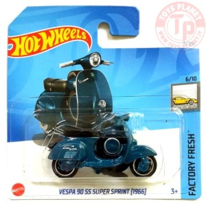 VESPA 90 SS SUPER SPRINT (1966) 1/64 HOT WHEELS HTD23 HOT WHEELS
