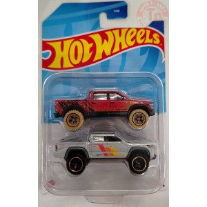 DODGE RAM-TOYOTA TACOMA 1/64 HOT WHEELS HWD07 HOT WHEELS