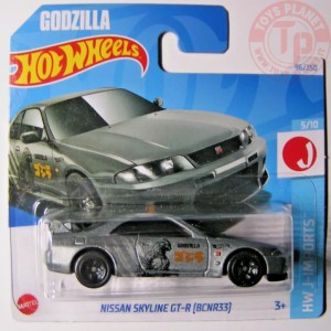 NISSAN SKYLINE GT-R (BCNR33) 1/64 HOT WHEELS HTD96 HOT WHEELS