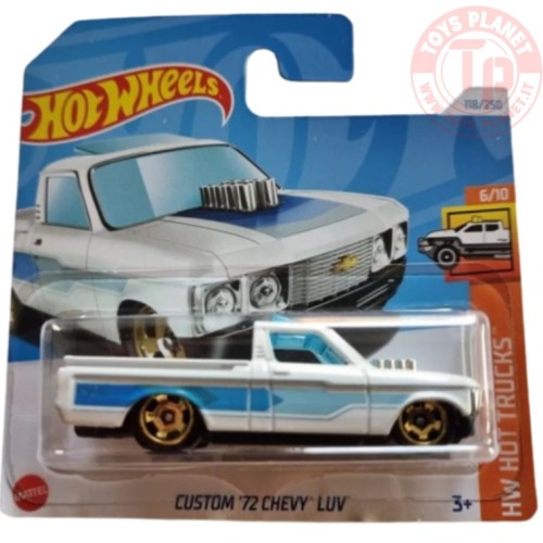CUSTOM '72 CHEVY LUV 1/64 HOT WHEELS HTD75 HOT WHEELS