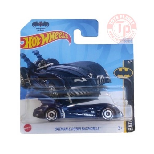 BATMAN & ROBIN BATMOBILE 1/64 HOT WHEELS HTD51 HOT WHEELS