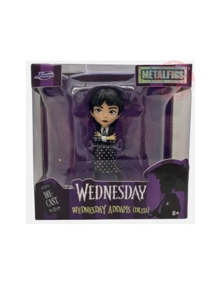 WEDNESDAY-WEDNESDAY ADDAMS (DRESS) 8+ DRESS 85211 JADA TOYS