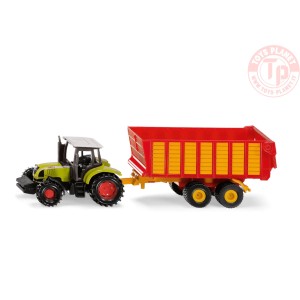 Claas ares con rimorchio 1:87 SIKU 1650 SIKU 1:87