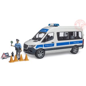 MB Sprinter Veicolo d'intervento della polizia BRUDER 02683 BRUDER