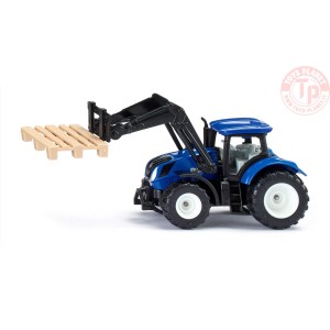 New Holland with pallet fork and pallet 1:87 SIKU 1544 SIKU 1:87