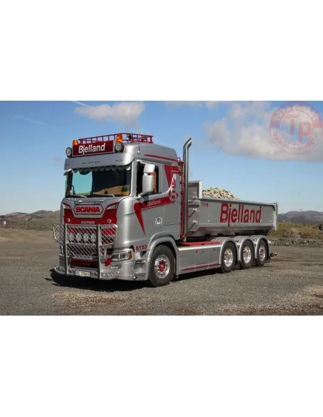 SCANIA S NORMAL CS20N 8X4 RIGED TRUCK WITH HOOKLIFT SYSTEM 8X4 + HOOKLIFT 15M3 CONTAINER BJELLAND WSI 01-4270 WSI MODELS SCANIA S NORMAL CS20N 8X4 RIGED TRUCK WITH HOOKLIFT SYSTEM 8X4 + HOOKLIFT 15M3 CONTAINER BJELLAND WSI 01-4270 WSI MODELS
