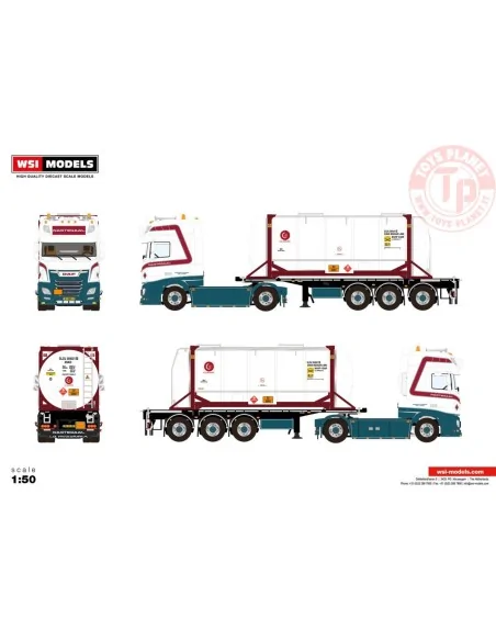DAF XF SUPER SPACE CAB MY2017 4X2 30FT CONTAINER TRAILER - 3 AXLE + 20FT TANK CONTAINER - JAN NAGTEGAAL TRANSPORT WSI 01-4297... DAF XF SUPER SPACE CAB MY2017 4X2 30FT CONTAINER TRAILER - 3 AXLE + 20FT TANK CONTAINER - JAN NAGTEGAAL TRANSPORT WSI 01-4297...