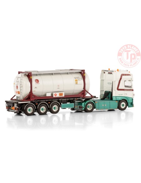 DAF XF SUPER SPACE CAB MY2017 4X2 30FT CONTAINER TRAILER - 3 AXLE + 20FT TANK CONTAINER - JAN NAGTEGAAL TRANSPORT WSI 01-4297... DAF XF SUPER SPACE CAB MY2017 4X2 30FT CONTAINER TRAILER - 3 AXLE + 20FT TANK CONTAINER - JAN NAGTEGAAL TRANSPORT WSI 01-4297...