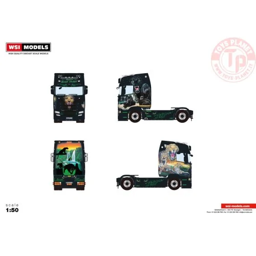 SCANIA S HIGHLINE CS20H 4X2 YANNICK POULARD WSI 01-4351 WSI MODELS