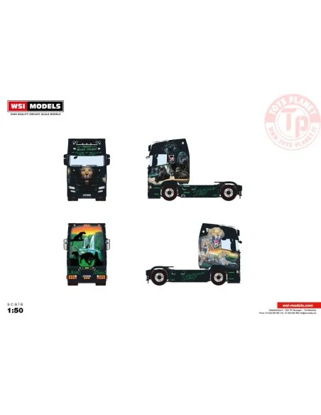 SCANIA S HIGHLINE CS20H 4X2 YANNICK POULARD WSI 01-4351 WSI MODELS
