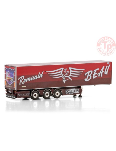 REEFER TRAILER - 3 AXLE TRANSPORT BEAU (CHEREAU) WSI 01-4440 WSI MODELS REEFER TRAILER - 3 AXLE TRANSPORT BEAU (CHEREAU) WSI 01-4440 WSI MODELS