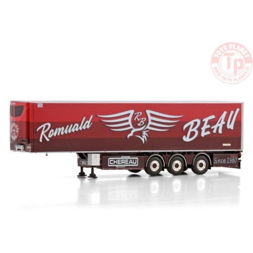 REEFER TRAILER - 3 AXLE TRANSPORT BEAU (CHEREAU) WSI 01-4440 WSI MODELS