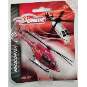 HELICOPTER BELL 429 ROSSO 1/64 MAJOFRETTE BELL 429 ROSSO MAJORETTE