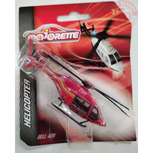 HELICOPTER BELL 429 ROSSO 1/64 MAJOFRETTE BELL 429 ROSSO MAJORETTE