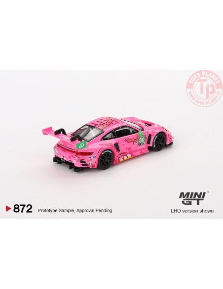 PORSCHE 911 (992) GT3 R N80 AO RACING VIRGINIA ROXY 2023 1:64 MGT00872-L MINI GT