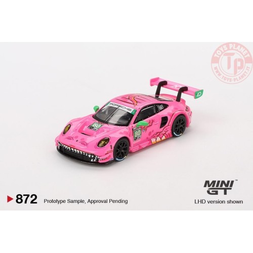 PORSCHE 911 (992) GT3 R N80 AO RACING VIRGINIA ROXY 2023 1:64 MGT00872-L MINI GT