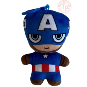 PELUCHE PORTACHIAVI MARVEL CAPITAN AMERICA 3+ MARVEL 90858 PELUCHE