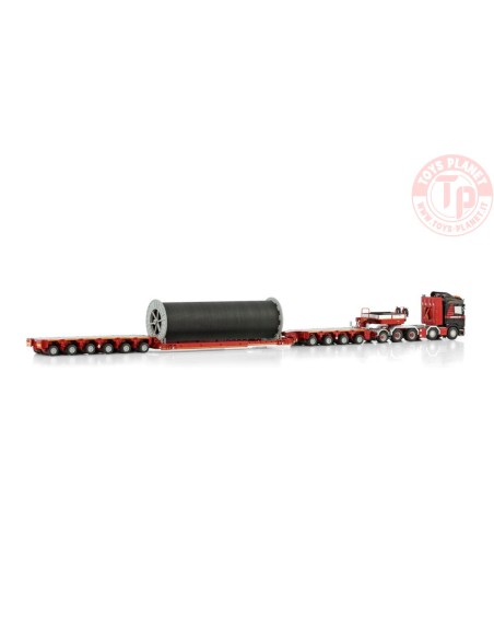 SCANIA STREAMLINE HIGHLINE 8X4 WITH ADD ON AXLE SCHEUERLE INTERCOMBI - 4 AXLE CABLE REEL WITH CABLE Mammoet WSI 410306 WSI MO... SCANIA STREAMLINE HIGHLINE 8X4 WITH ADD ON AXLE SCHEUERLE INTERCOMBI - 4 AXLE CABLE REEL WITH CABLE Mammoet WSI 410306 WSI MO...