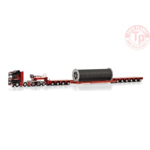 SCANIA STREAMLINE HIGHLINE 8X4 WITH ADD ON AXLE SCHEUERLE INTERCOMBI - 4 AXLE CABLE REEL WITH CABLE Mammoet WSI 410306 WSI MO...