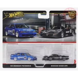 '94 NISSAN PRIMERA-NISSAN R390 GT1 1/64 HOT WHEELS HRR74 HOT WHEELS