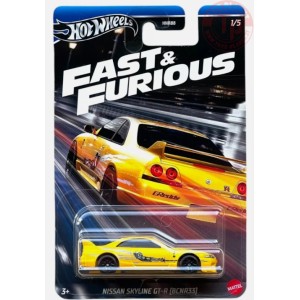 NISSAN SKYLINE GT-R (BCNR33) 1/64 HOT WHEELS HRW51 HOT WHEELS