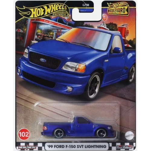 '99 FORD F-150 SVT LIGHTNING 1/64 HOT WHEELS HRT60 HOT WHEELS