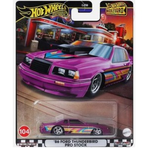 '86 FORD THUNDERBIRD PRO STOCK 1/64 HOT WHEELS HRT72 HOT WHEELS