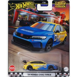 '24 HONDA CIVIC TYPE-R 1/64 HOT WHEELS HRT61 HOT WHEELS