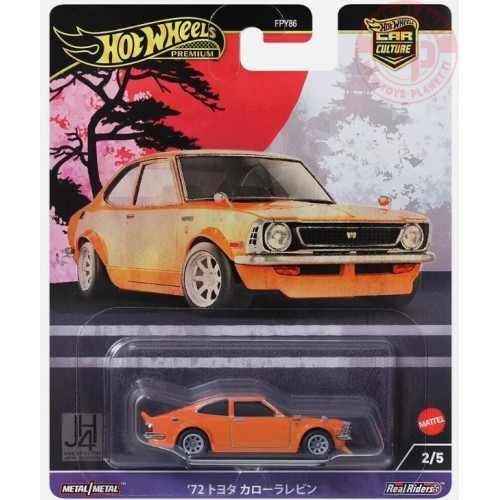 '72 TOYOTA COROLLA LEVIN 1/64 HOT WHEELS HRV69 HOT WHEELS