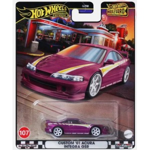 CUSTOM '01 ACURA INTEGRA GSR 1/64 HOT WHEELS HRT77 HOT WHEELS