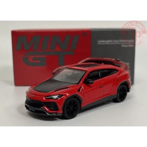 LAMBORGHINI URUS PERFORMANCE-ROSSO MARS 1/64 MGT00657-R Mini Gt