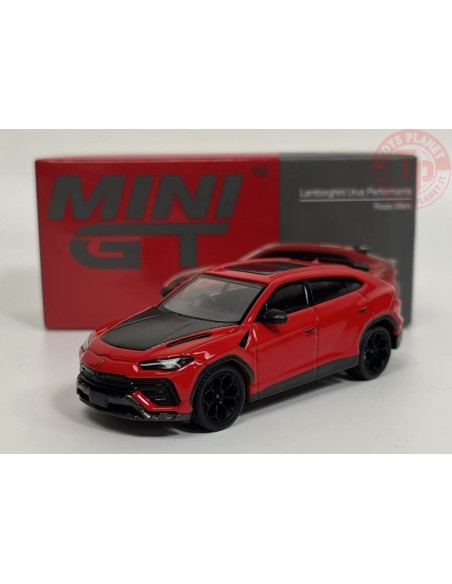 LAMBORGHINI URUS PERFORMANCE-ROSSO MARS 1/64 MGT00657-R Mini Gt