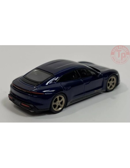 PORSCHE TAYCAN TURBO S-GENTIAN BLUE METALLIC 1/64 MGT00339-R Mini Gt PORSCHE TAYCAN TURBO S-GENTIAN BLUE METALLIC 1/64 MGT00339-R Mini Gt