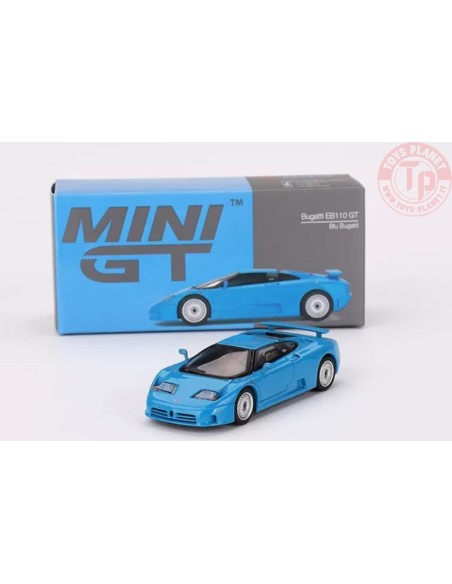 BUGATTI EB110 GT-BLU BUGATTI 1/64 MGT00644-L Mini Gt