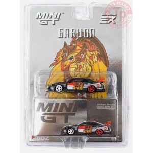 NISSAN SILVIA (S15) GARUDA-BLACK/RED/WHITE 1/64 MGT00652-R Mini Gt