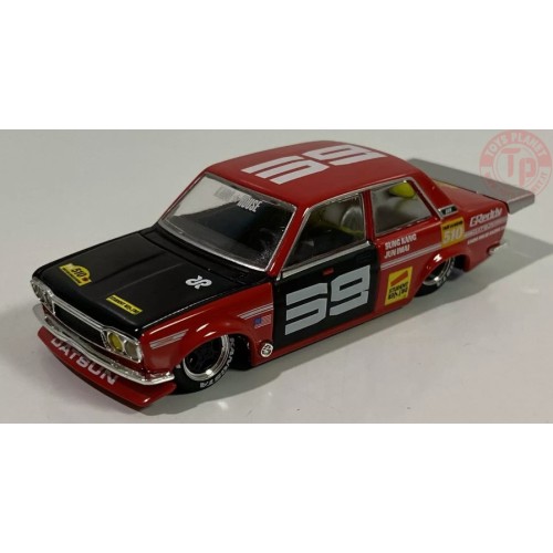 DATSUN 510 PRO STREET SK510-RED/BLACK 1/64 KHMG003 MINI GT