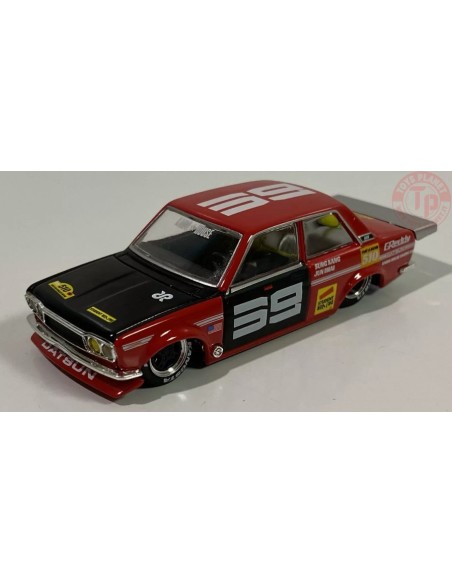 DATSUN 510 PRO STREET SK510-RED/BLACK 1/64 KHMG003 MINI GT
