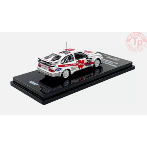 FORD SIERRA COSWORTH N.25 "TEAM WURTH WOLF RACING" DTM NURBURHRING WINNER 1988-A.HAHNE-WHITE 1/64 IN64-RS500-25DTM88 INNO MODELS