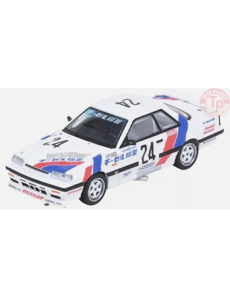 NISSAN SKYLINE GTS-R (HR31) N.24 "DIESEL KIKI" JTC 1988-WHITE/RED/BLUE 1/64 IN64-R31-24JTC88 INNO MODELS