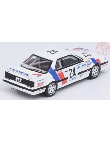 NISSAN SKYLINE GTS-R (HR31) N.24 "DIESEL KIKI" JTC 1988-WHITE/RED/BLUE 1/64 IN64-R31-24JTC88 INNO MODELS