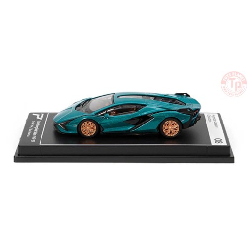 LAMBORGHINI SIAN FKP 37-BLU URANUS 1/64 KTH08 POSTERCARS